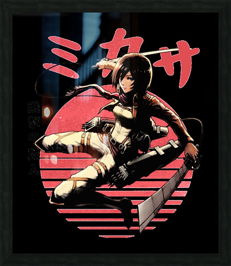 Attack on Titan 37 Picture Frame print