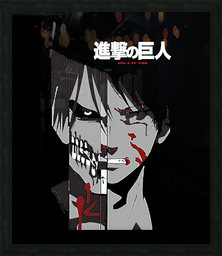 Attack on Titan 39 Picture Frame print
