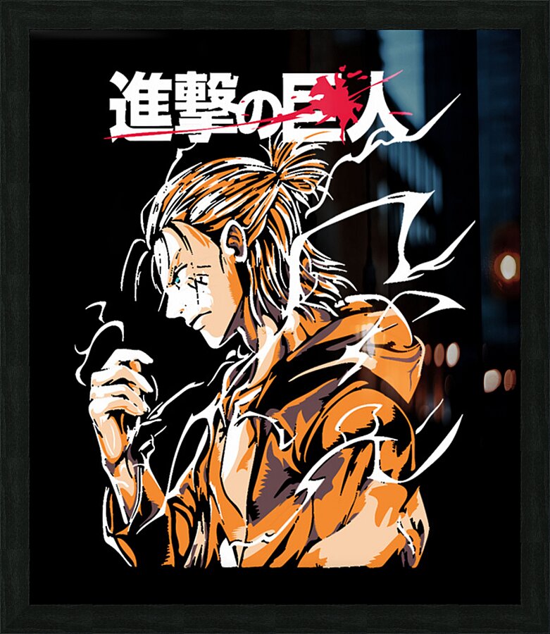 Attack on Titan 41 Picture Frame print