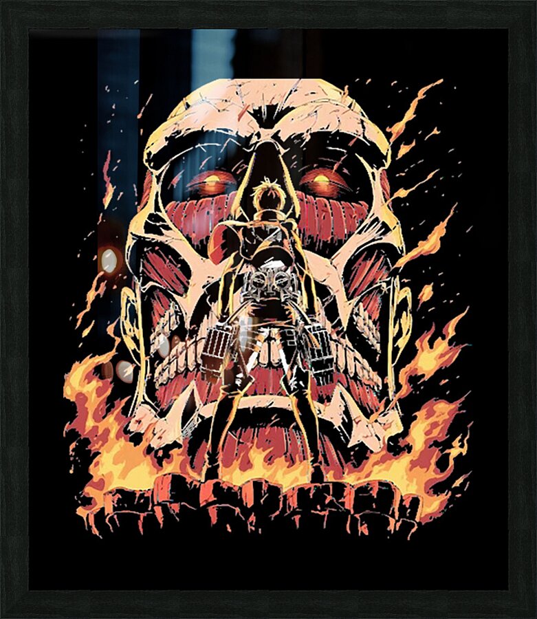 Attack on Titan 42 Picture Frame print