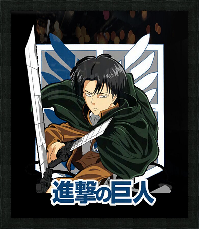 Attack on Titan 45 Picture Frame print