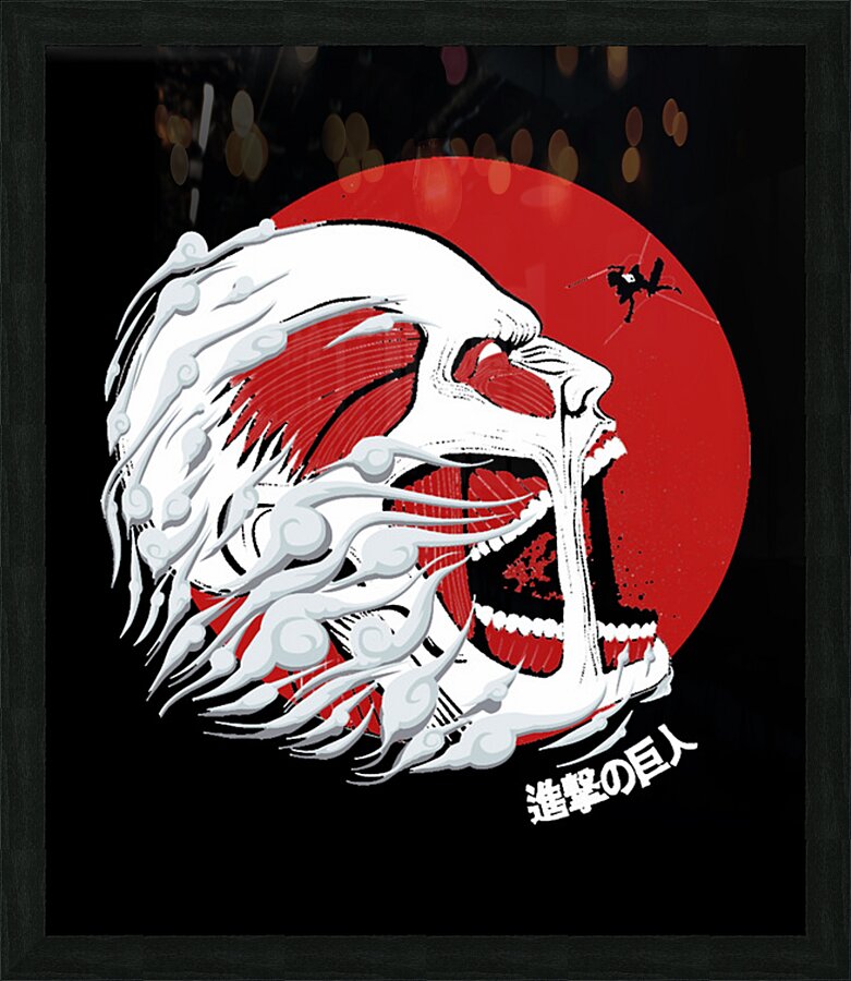 Attack on Titan 46 Picture Frame print