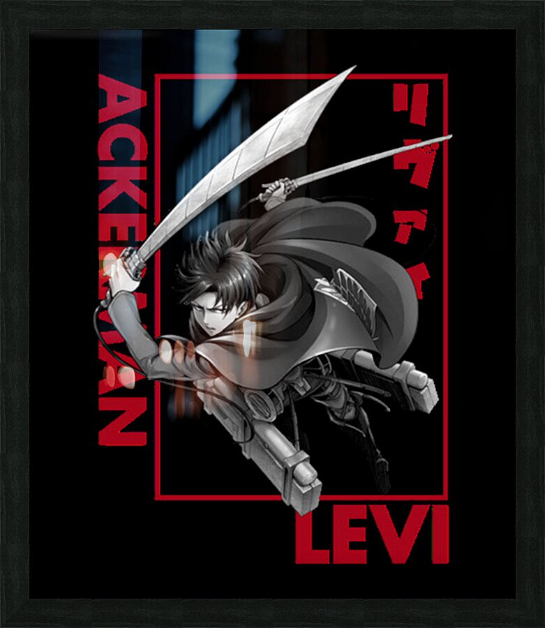 Attack on Titan 47 Picture Frame print