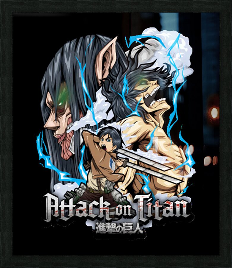 Attack on Titan 49 Picture Frame print