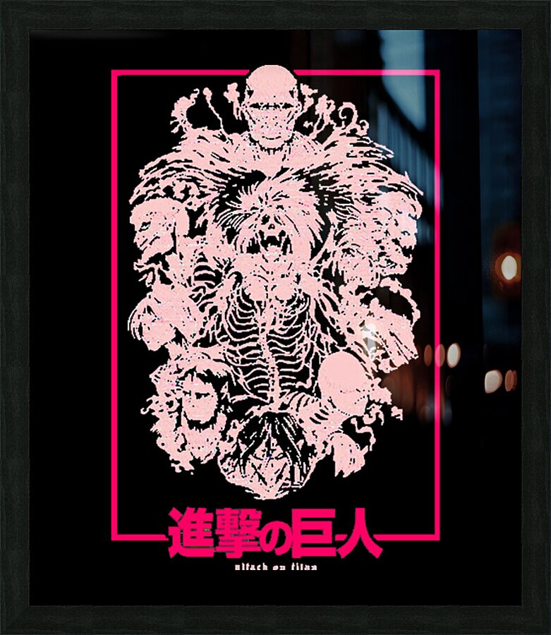 Attack on Titan 51 Picture Frame print