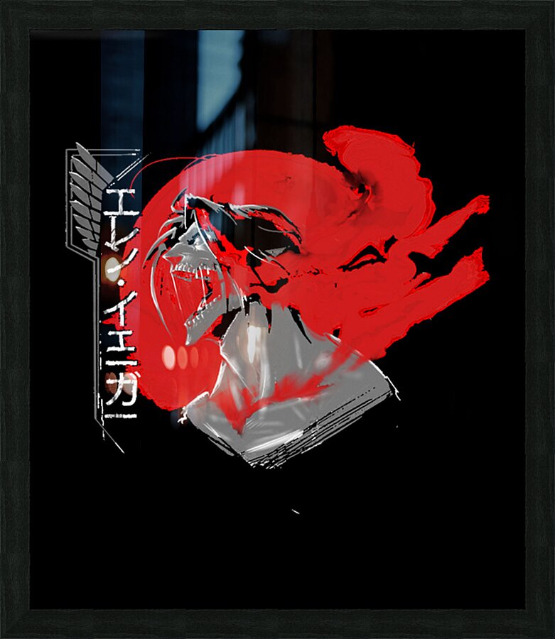 Attack on Titan 62 Picture Frame print