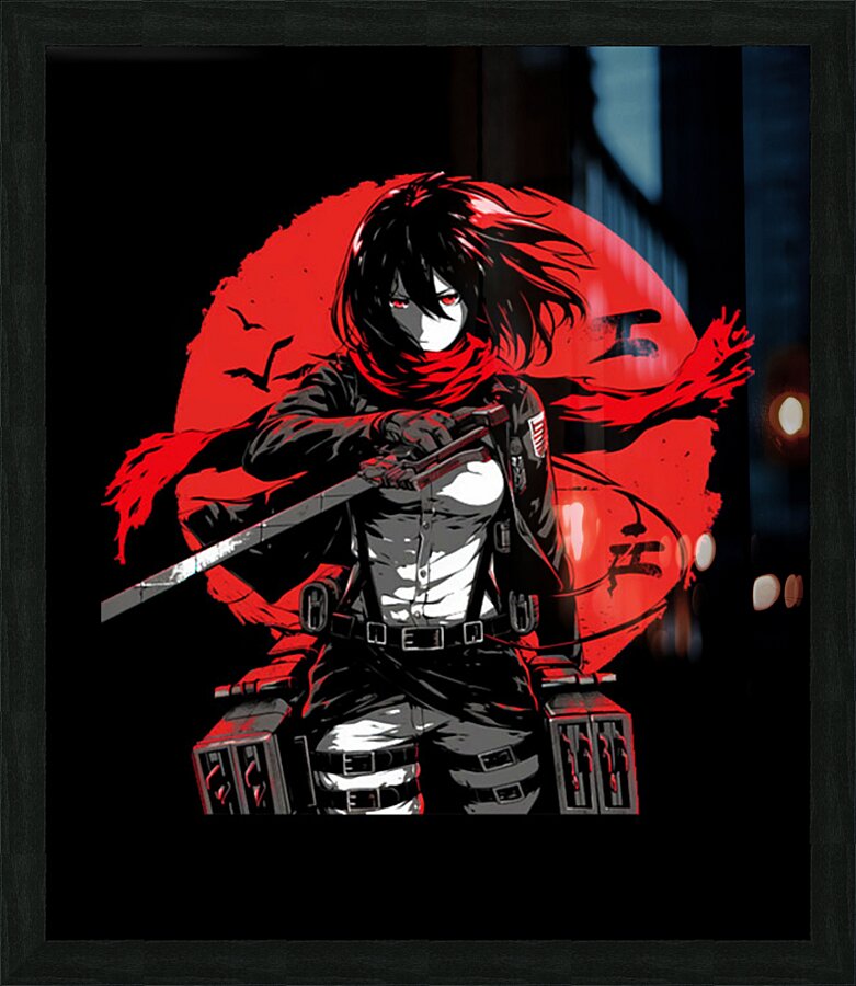 Attack on Titan 5 Picture Frame print