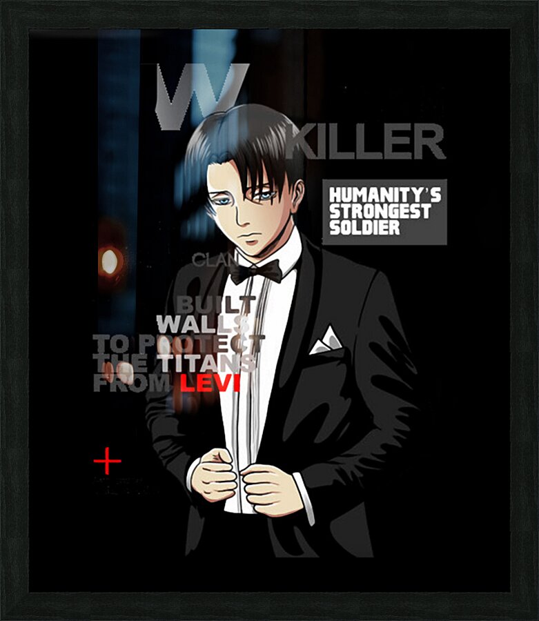 Attack on Titan 12 Picture Frame print