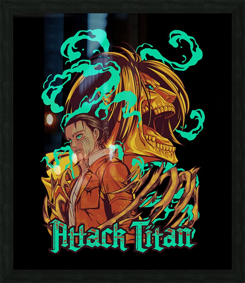 Attack on Titan 15 Picture Frame print