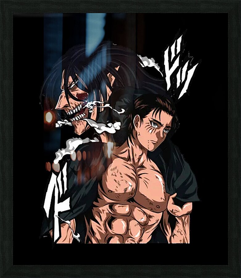Attack on Titan 19 Picture Frame print