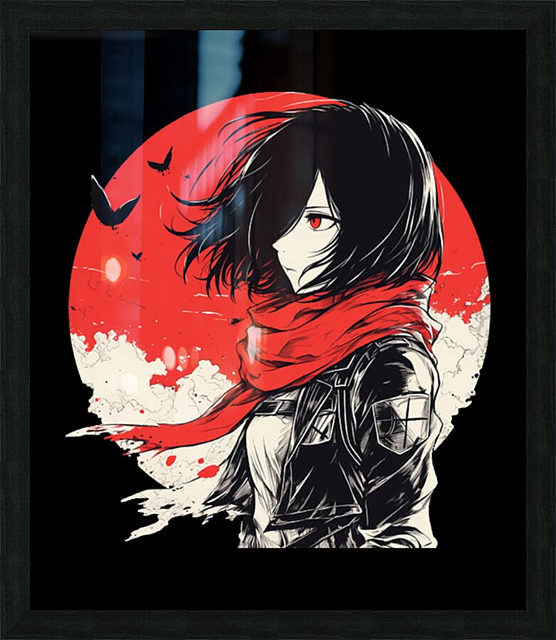 Attack on Titan 25 Picture Frame print