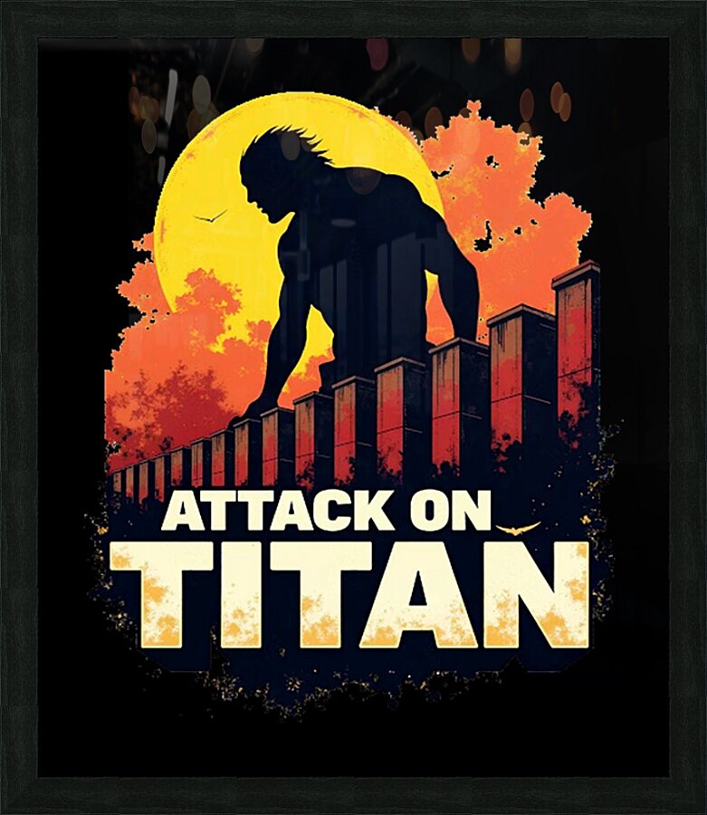 Attack on Titan 26 Picture Frame print