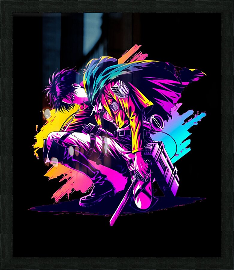 Attack on Titan 28 Picture Frame print