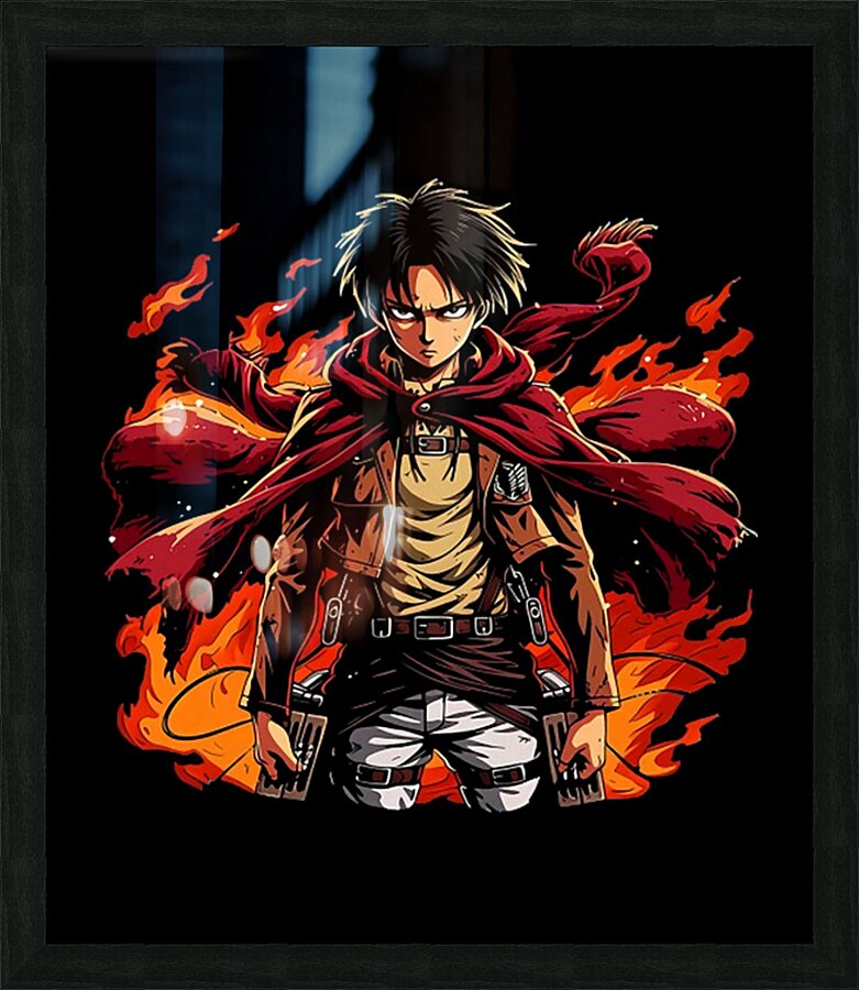 Attack on Titan 33 Picture Frame print