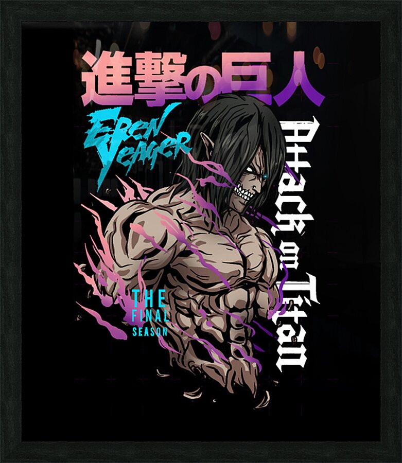 Attack on Titan 38 Picture Frame print