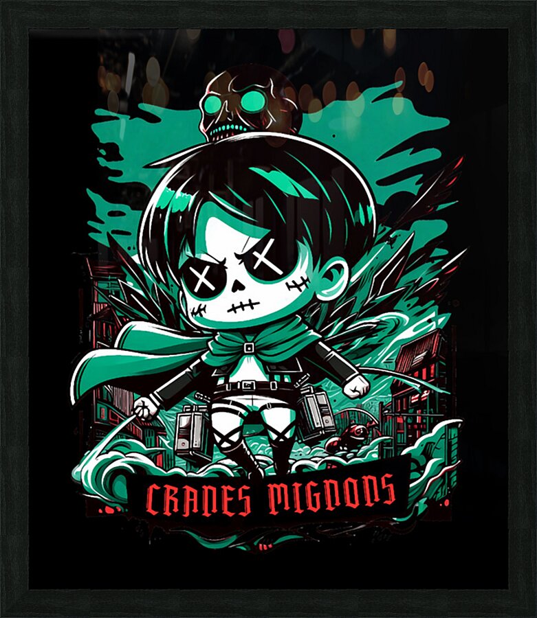 Attack on Titan 45 Picture Frame print