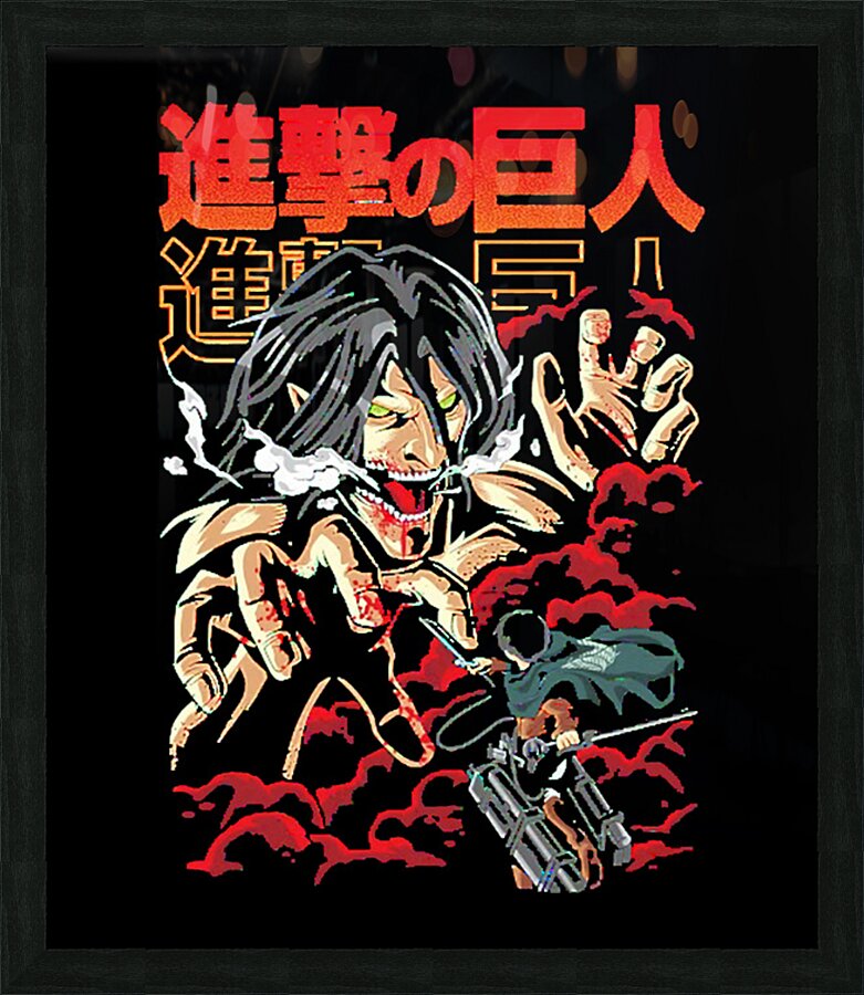 Attack on Titan 46 Picture Frame print