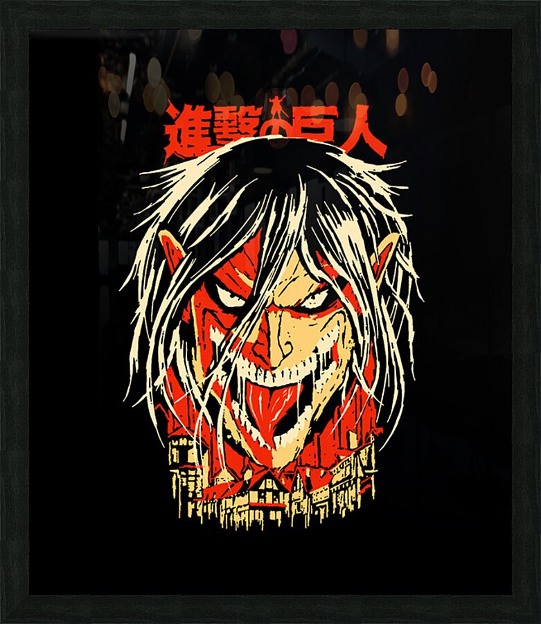 Attack on Titan 47 Picture Frame print