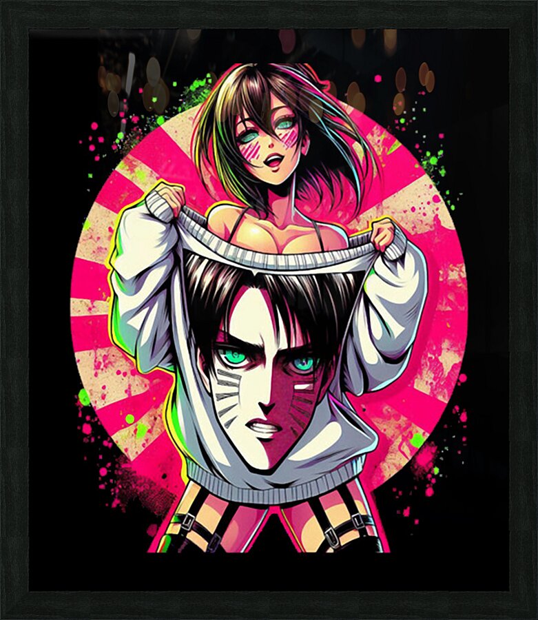 Attack on Titan 51 Picture Frame print