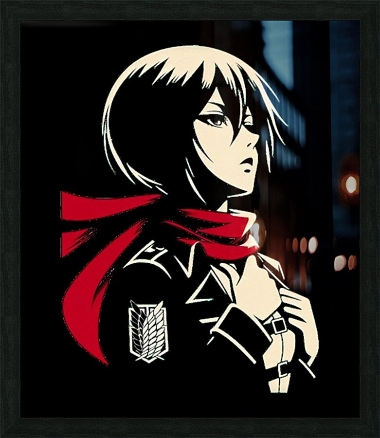 Attack on Titan 52 Picture Frame print