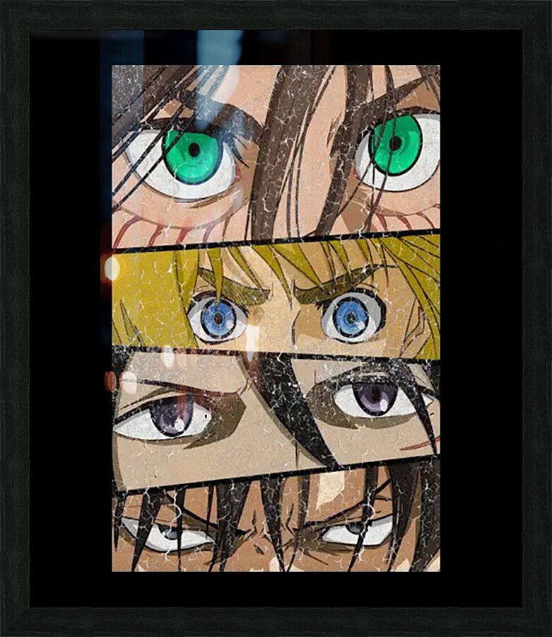 Attack on Titan 54 Picture Frame print