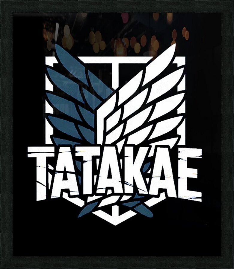 Attack on Titan 55 Picture Frame print