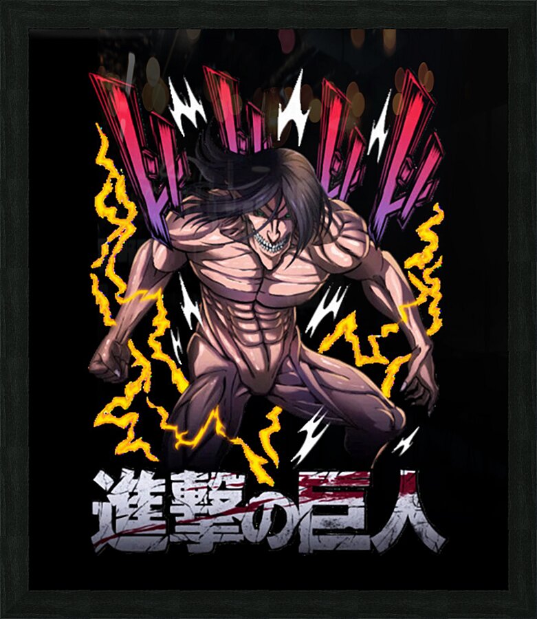 Attack on Titan 60 Picture Frame print