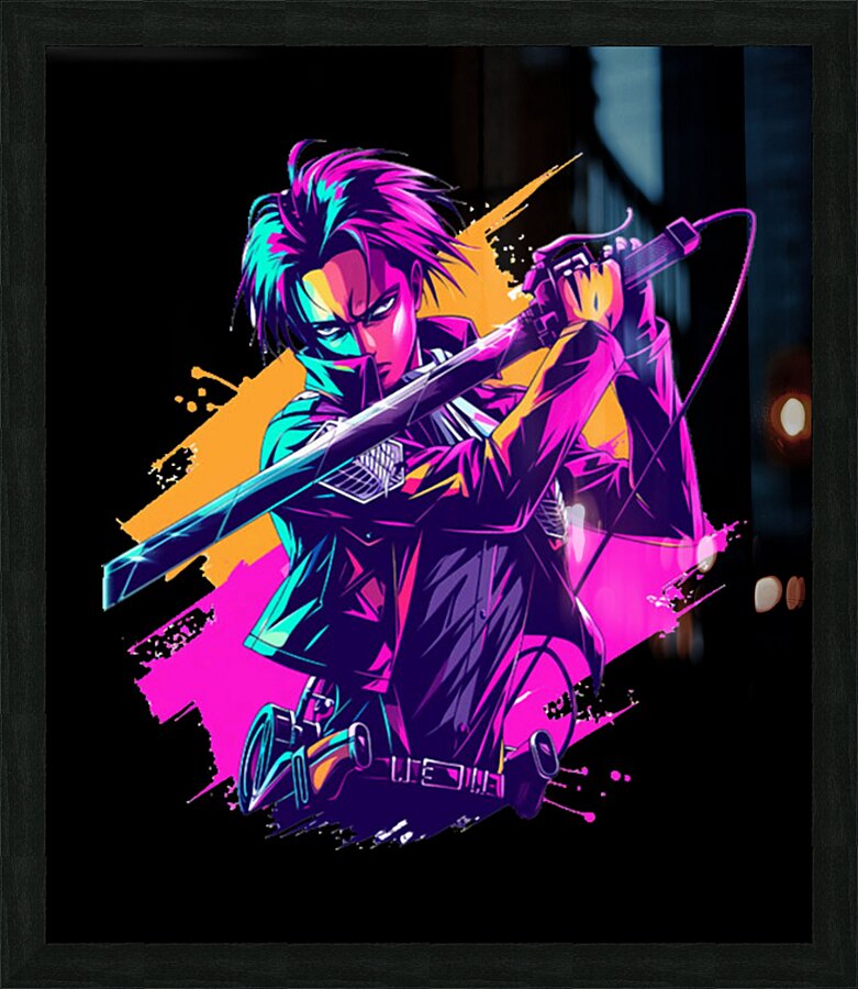 Attack on Titan 64 Picture Frame print