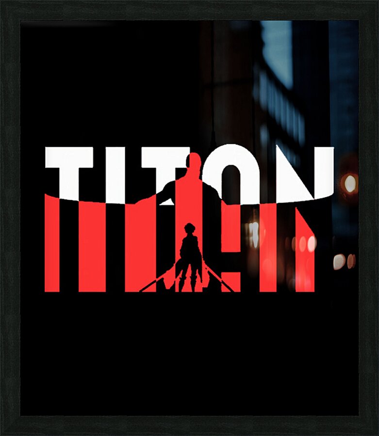 Attack on Titan 67 Picture Frame print