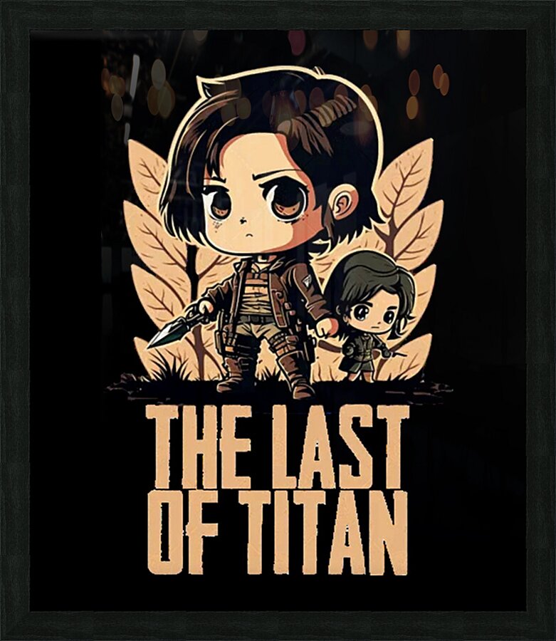 Attack on Titan 73 Picture Frame print