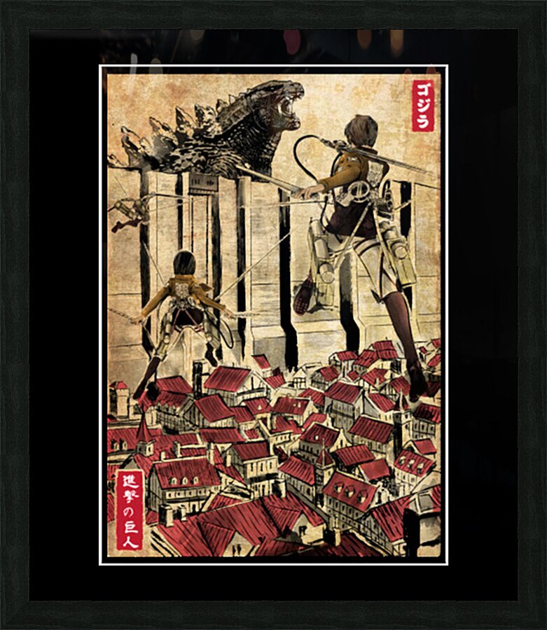 Attack on Titan 75 Picture Frame print