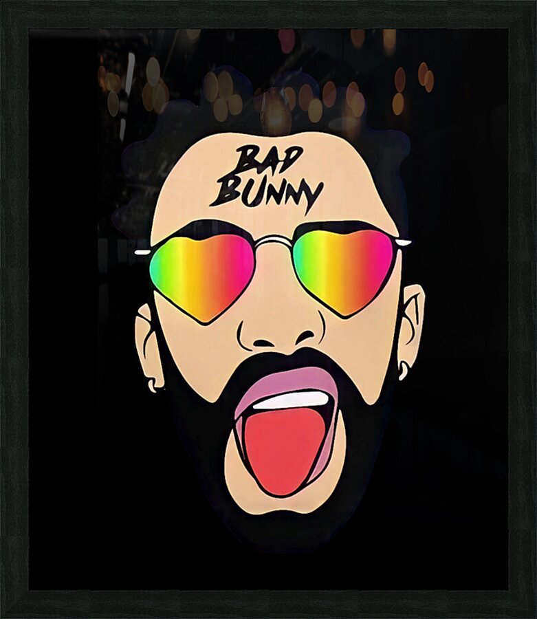 Bad Bunny 1 Picture Frame print