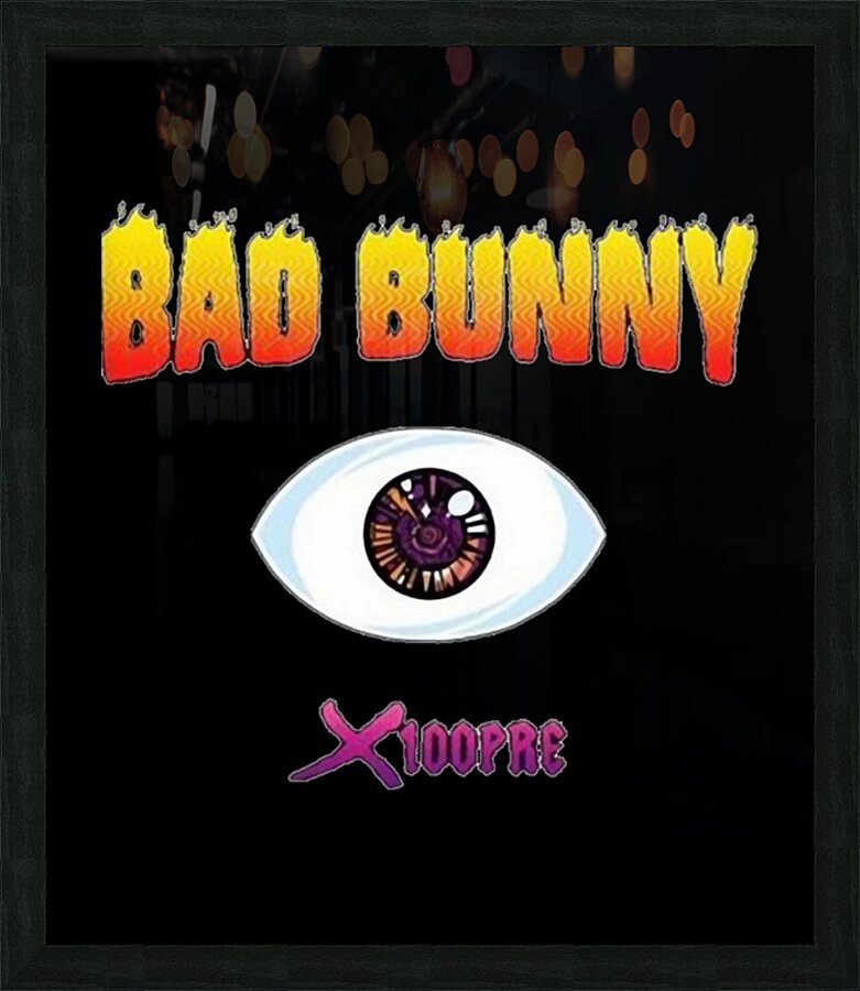 Bad Bunny 11 Picture Frame print
