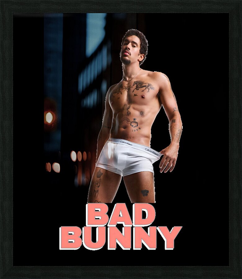 Bad Bunny 22 Picture Frame print