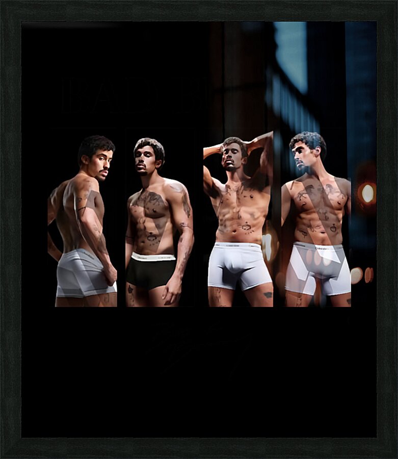 Bad Bunny 26 Picture Frame print