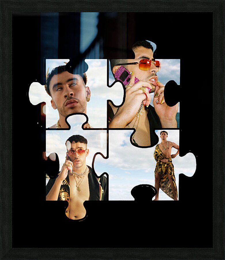 Bad Bunny 27 Picture Frame print