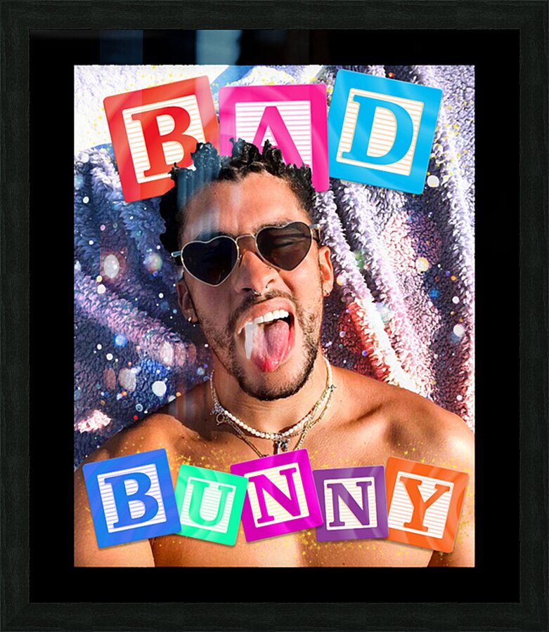 Bad Bunny 29 Picture Frame print