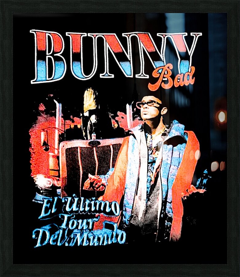 Bad Bunny 30 Picture Frame print
