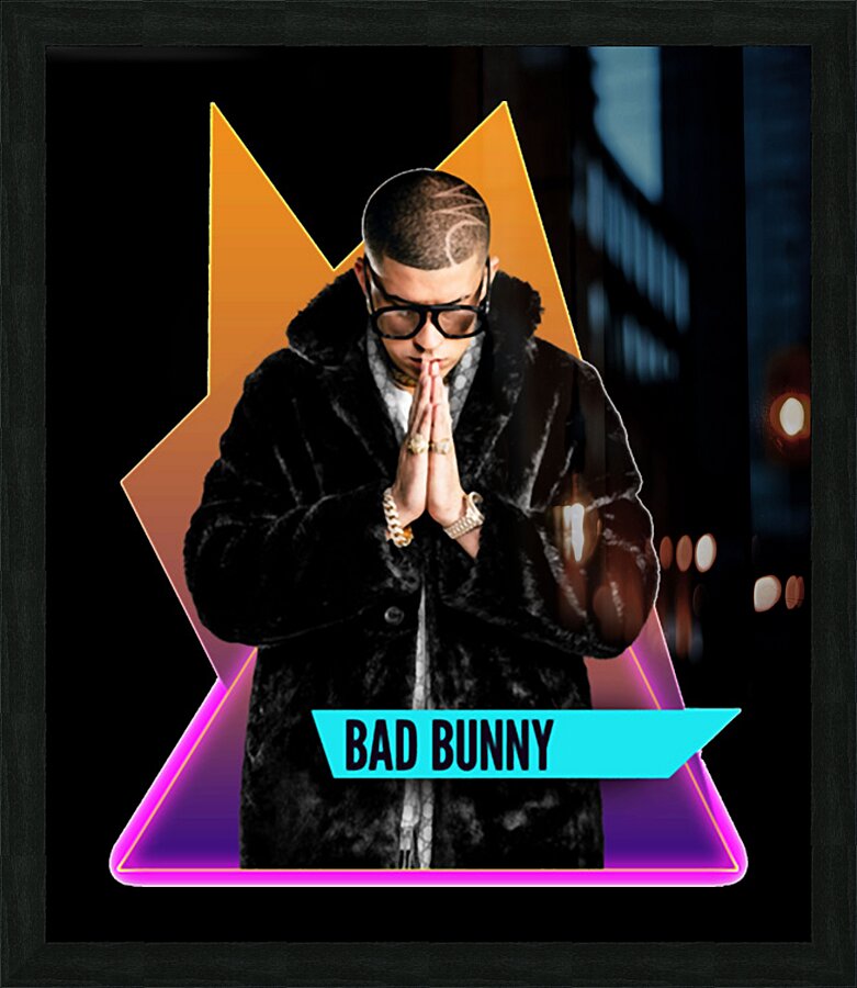 Bad Bunny 35 Picture Frame print