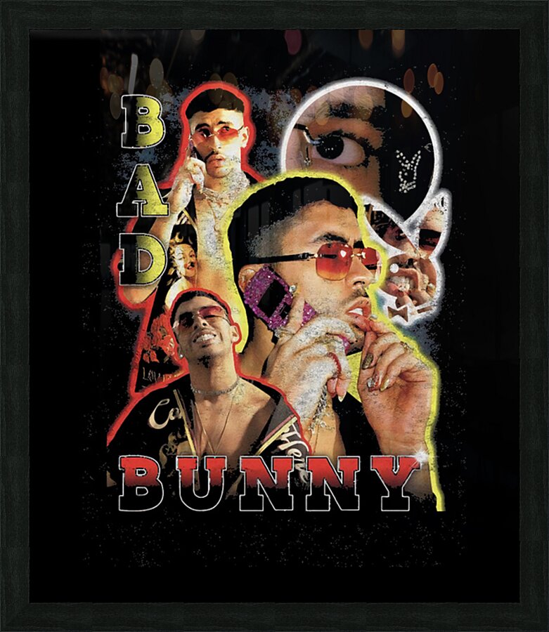 Bad Bunny 41 Picture Frame print