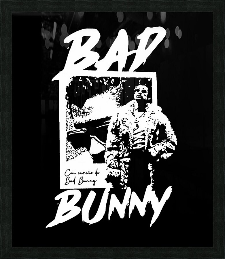 Bad Bunny 46 Picture Frame print