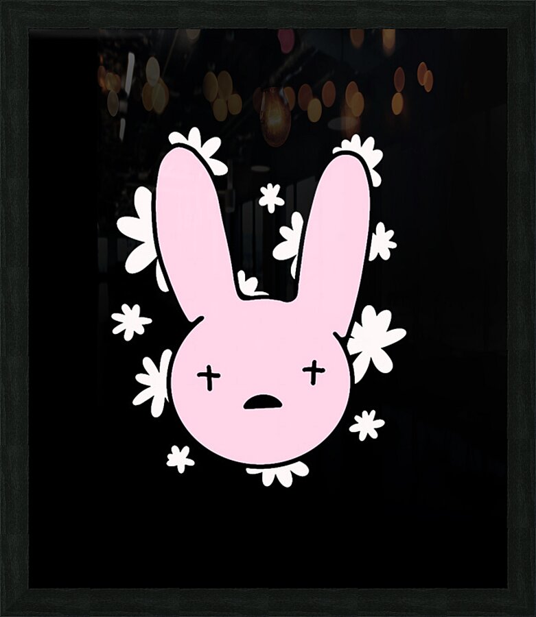 Bad Bunny 54 Picture Frame print