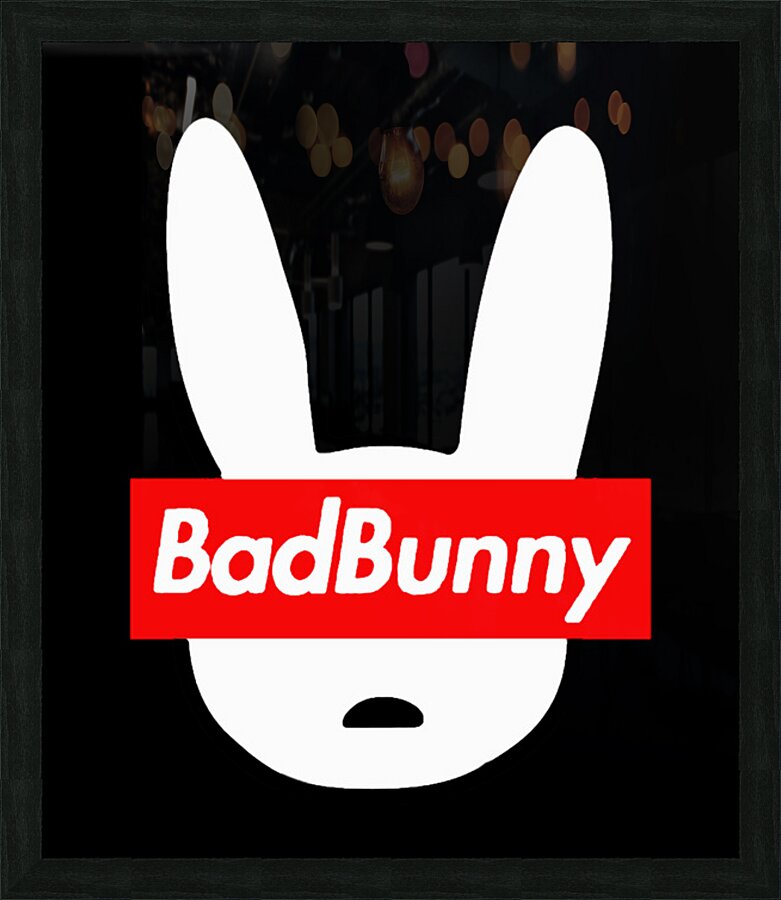 Bad Bunny 6 Picture Frame print