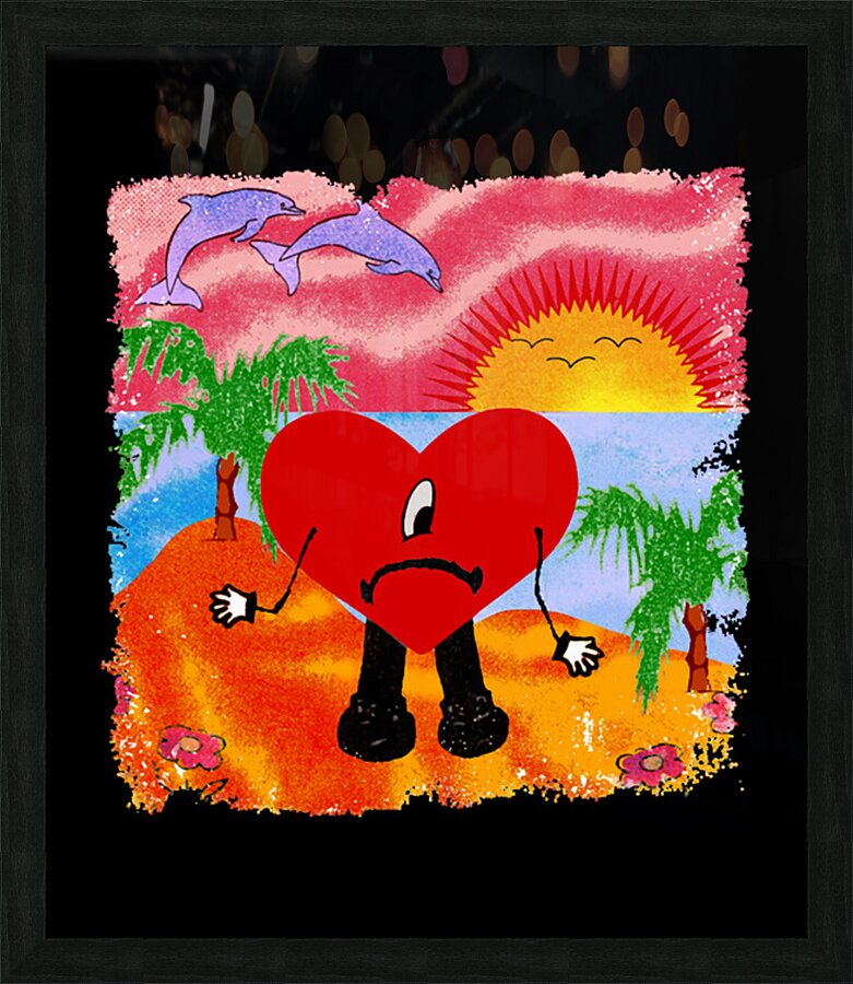 Bad Bunny 19 Picture Frame print