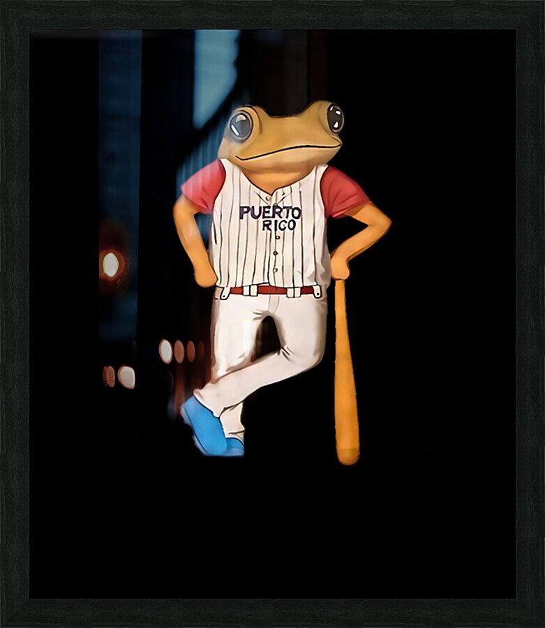 Bad Bunny 20 Picture Frame print