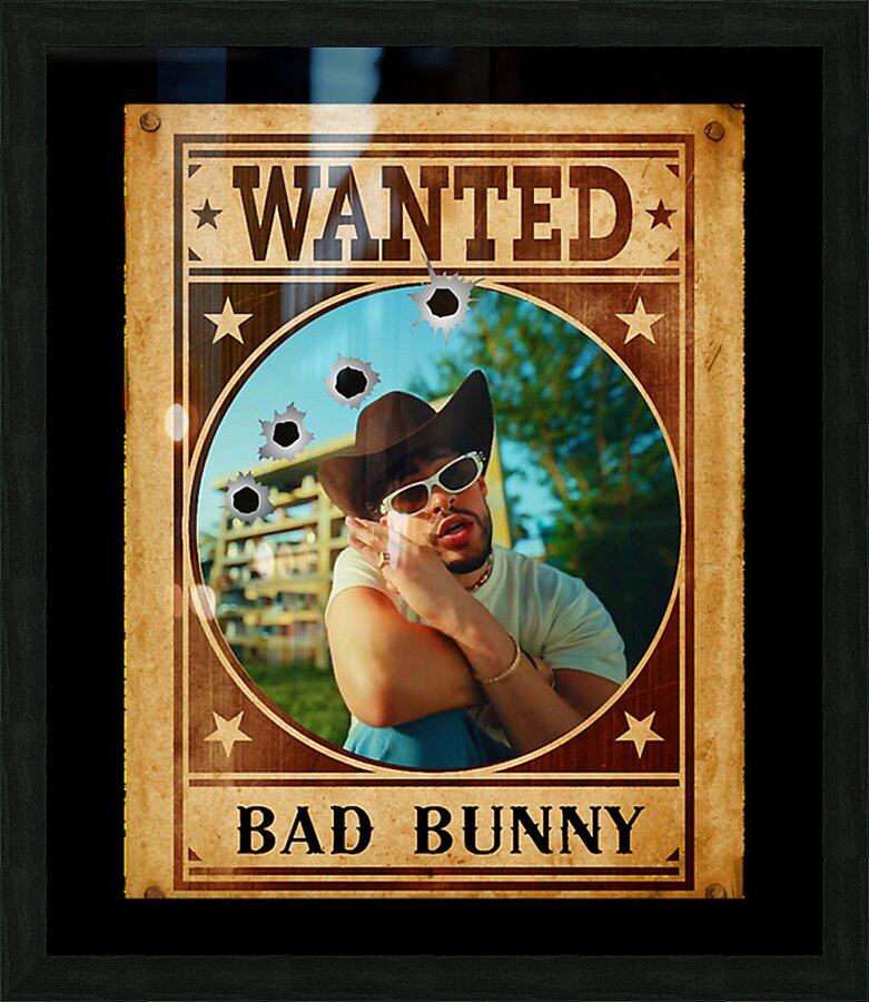 Bad Bunny 33 Picture Frame print