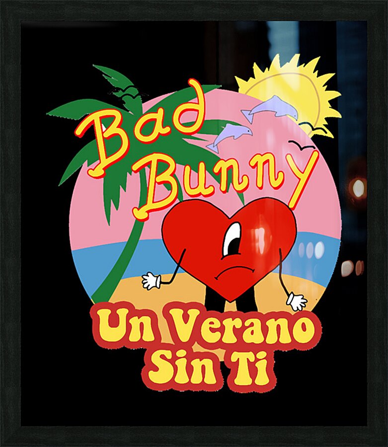 Bad Bunny 36 Picture Frame print