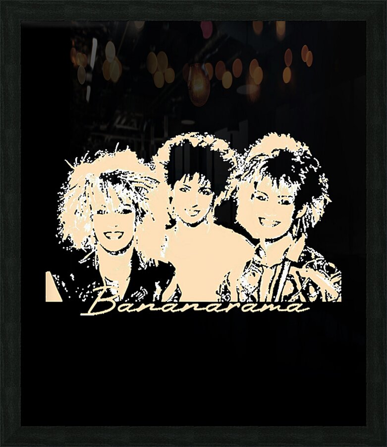 Bananarama 2 Picture Frame print