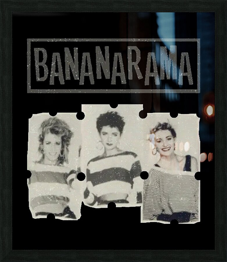 Bananarama 5 Picture Frame print