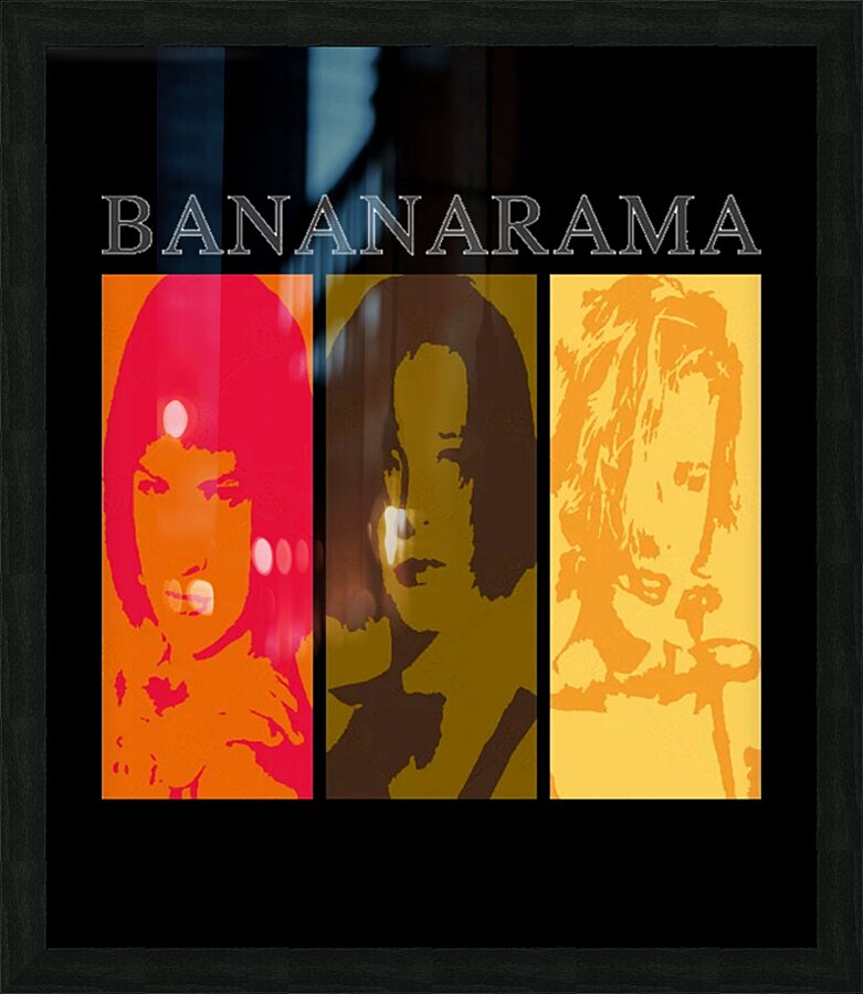 Bananarama 30 Picture Frame print